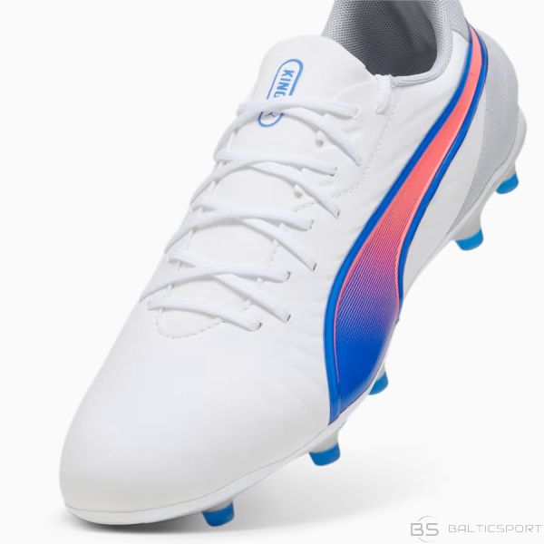 Buty Puma KING Match FG/AG 107863-02 / biały / 40 1/2