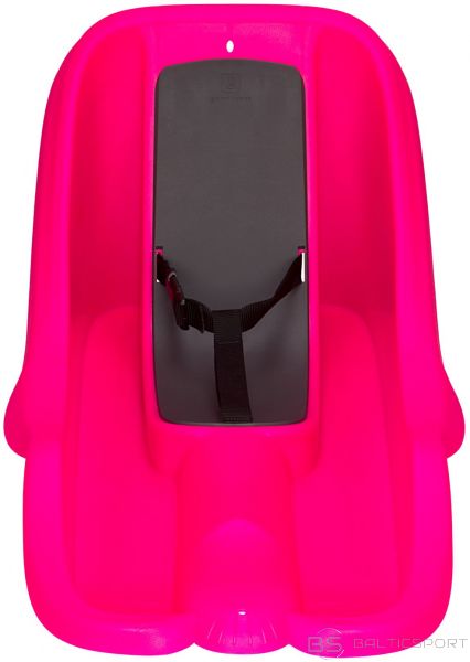 Ragavas /Sledge plastic RESTART Baby rider 0254 75x40cm Pink/Black