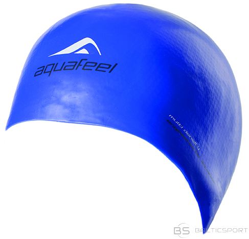 Swimming cap silicone AQUAFEEL BULLITT 3046 blue for adult
