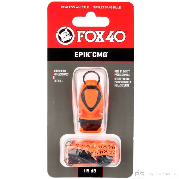Fox40 Lapsa svilpe 40 Epik / 115 dB / Oranža