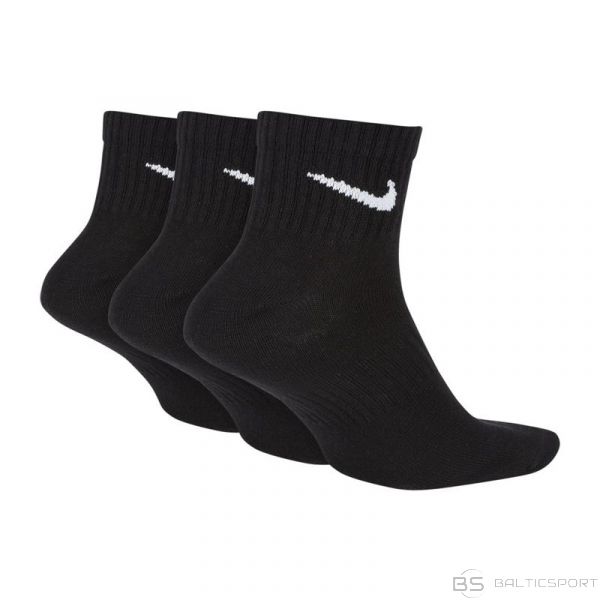Nike Ikdienas vieglās potītes 3Pak M SX7677-010 zeķes (47 - 50)