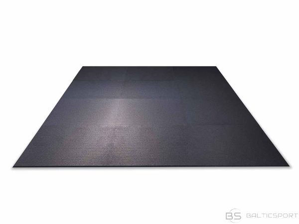Gumijas grīdas segums sporta zālēm, Rubber Flooring 100x100 - antracīts, 1000kg/m2