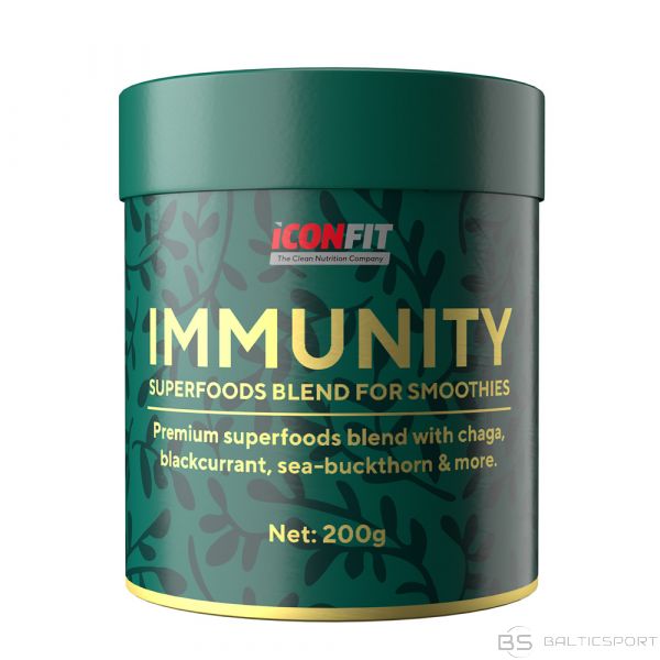 Iconfit Immunity (200g) superproduktu maisījums  imunitātei (smūtijiem)