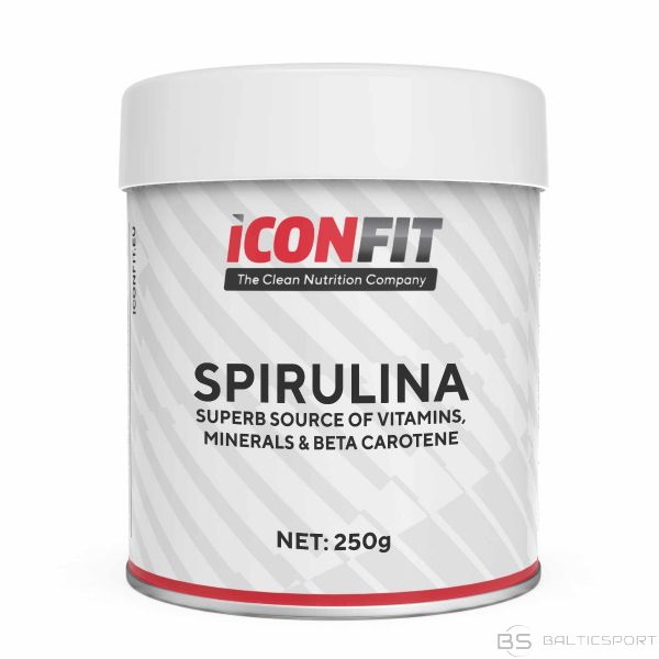 ICONFIT Spirulīna pulveris (250g) Spirulina Powder Natural