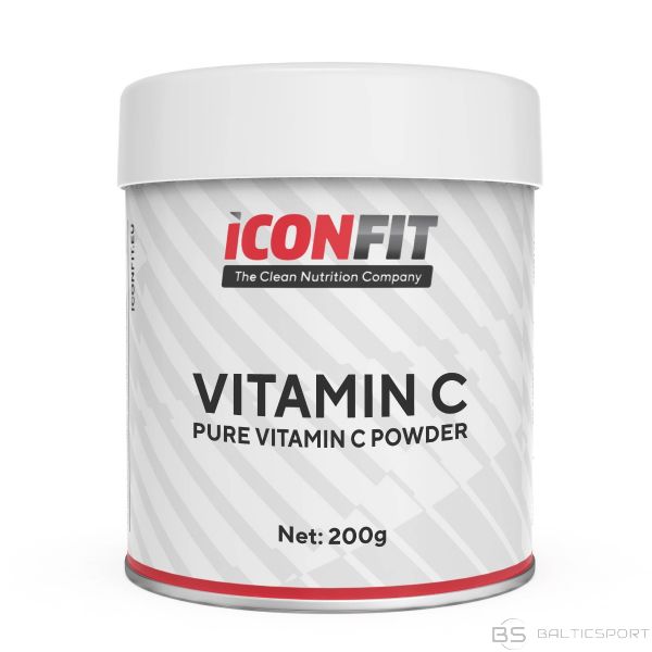 ICONFIT C vitamīna pulveris (200g) Vitamin C Powder, pure