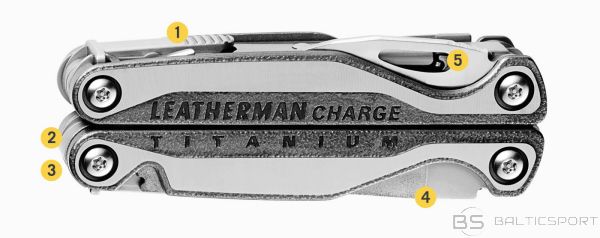 Leatherman Charge TTi Plus Multitool nažu komplkets