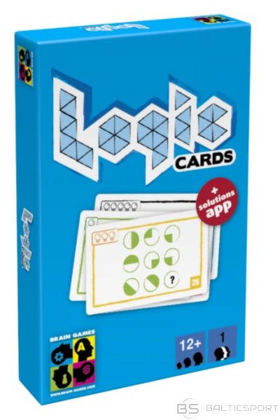 Prāta mežģis 1 spēlētājam Logic Cards: Blue