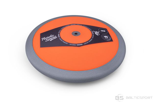 Sacensību diska mešanas disks Nordic Viking Competition Discus 0.6kg - 2kg
