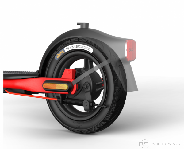 ELektriskais skrejritenis Segway Ninebot eKickscooter D28E, Black/Red electric scooter