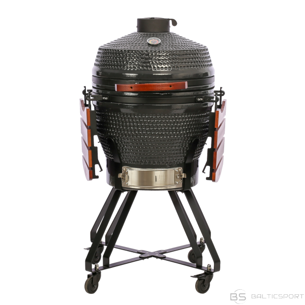 Kamado keramiskais grils / TunaBone Kamado Pro 22'' grill Size M, Dark grey