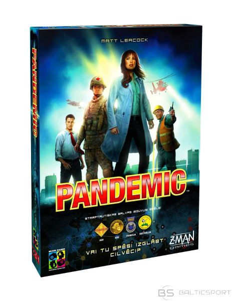 Pandemic LV galda spēle (Pandēmija)