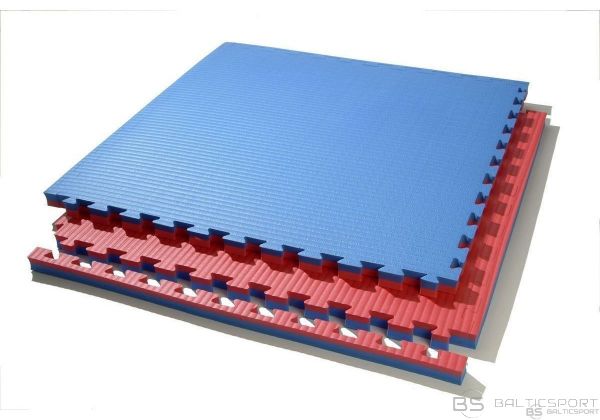Sporta paklājs, puzles - 1m x 1m 2cm biezs