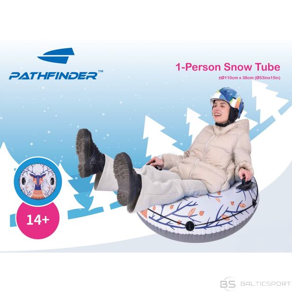 Piepūšama Sniega kamera / piepūšams sniega pūslis ragavas /110cm diametrs