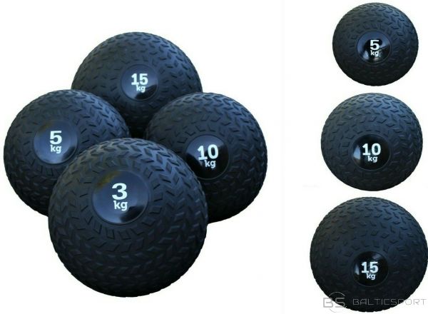 Gumijas Slam ball  pildbumba / crossfit pildbumba / Slam ball medball -dažādi svari