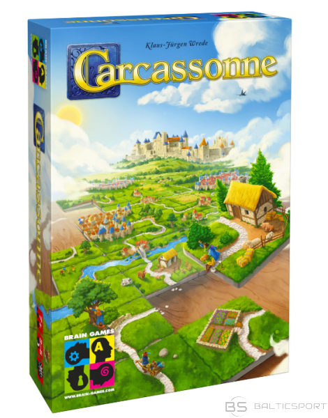 Carcassonne galda spēle 2-5 spēlētājiem