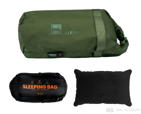 Izdzīvošanas komplekts Soma Help Bag Max emergency kit - Olive Green