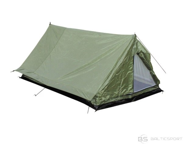 Divvietīga telts MFH Minipack 2-vietīga telts - Olive tent