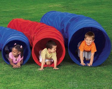 Tunelis bērniem / spēlēm, rehabilitācijai / 3m x 52cm