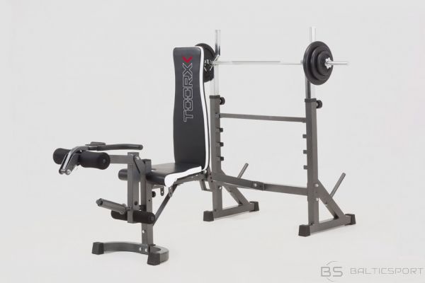 Universālais treniņu sols / Weight benche with barbell stand TOORX WBX-90