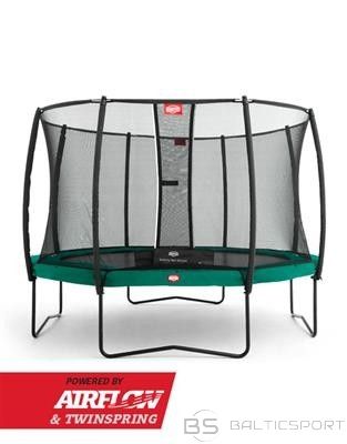 Batuts trampoline BERG Elite Green 330 + Safety Net Deluxe / ar drošības tīklu