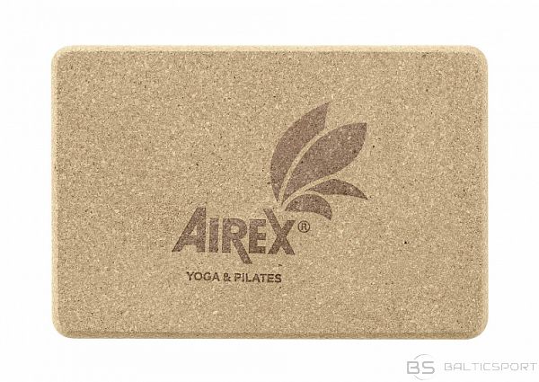 Airex Jogas bloks Yoga brick / korķis / 15 x 22.5 cm