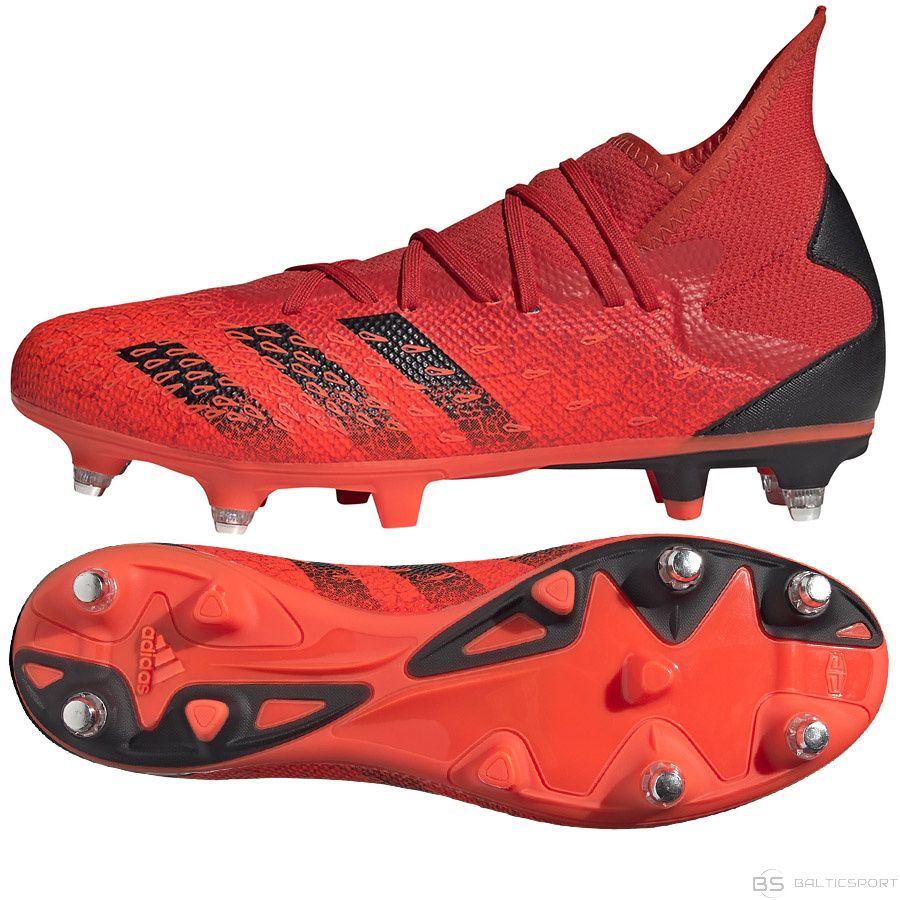 Adidas Predator freak.3 sg FY6308 kurpes / Sarkana / 45 1/3