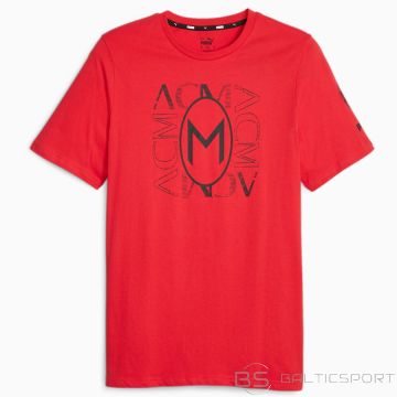 Koszulka Puma AC Milan FtbCore Graphic Tee 772314-01 / czerwony / L