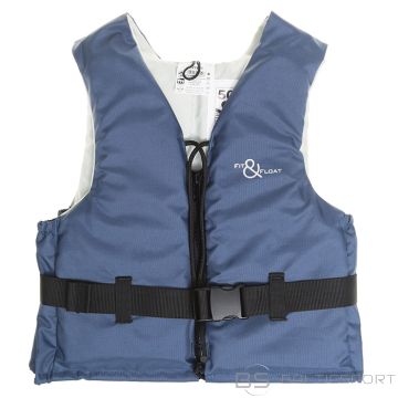Glābšanas veste Fit&float 53x50x8cm 70-90 kg zila