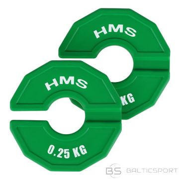HMS TSN25 PLĀKSNE SPĒKA UN FITNESA TRENIŅU PĀRKLĀJUMA VEIDS 2 x 0,25 KG