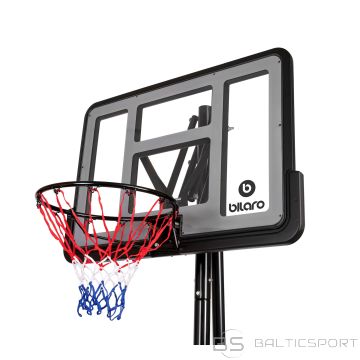 Mobilais basketbola statīvs Bilaro Atlanta 110x75cm + aizsardzība