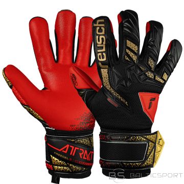 Reusch Attrakt Freegel Silver Junior Gloves 55 72 235 7075 / melni / 8
