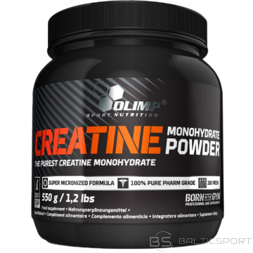 Kreatīna monohidrāta pulveris Olimp Sport Nutrition Monohydrate Powder Kreatine 550 g 