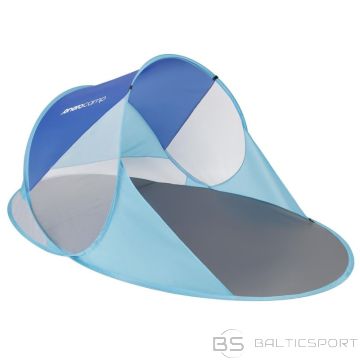 BS Pašsprāgstoša pludmales aizsargtelts 190x120x90/70cm zila izbīdāma (nav pieejama)