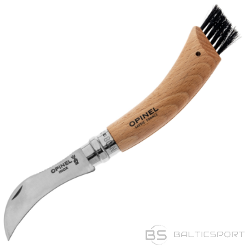 Sēņotāja sēņu nazis sēņu lasīšanai salokāms Opinel no. 8 dižskābārdis/ tērauds