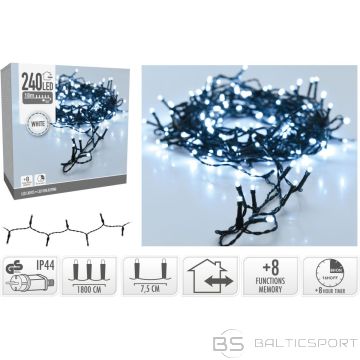 Christmas Decoration CHRISTMAS LIGHTS LIGHT CHAIN 240 LED TIMER COLD WHITE