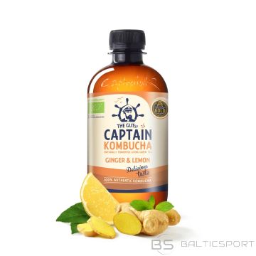GUTsy Captain Kombucha 400 ml - Citrons & ingvers