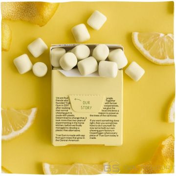 True Gum dabīgā košļājamā gumija ar ksilitolu un kalciju - Citrons