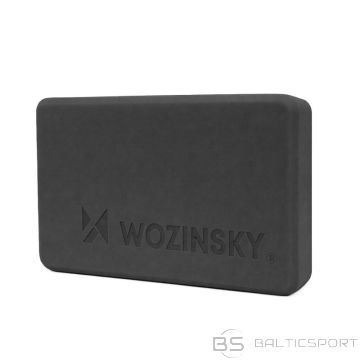 Wozinsky WKDJ-B jogas kubs Pilates un jogas vingrinājumiem - melns