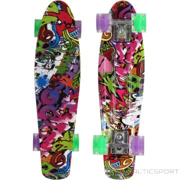 Enero PLASTMASAS Skeitbords 22 collu GRAFFITI LED 1030852