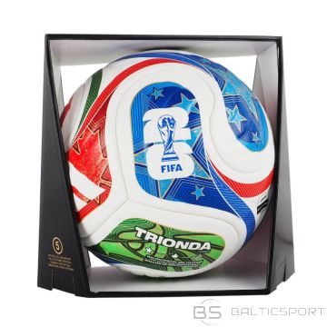 Adidas TRIONDA Pro oficiālā FIFA Pasaules kausa 2026 bumba JD8021 / balta / 5