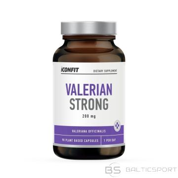 ICONFIT Valerian Strong - baldriāna sakņu ekstrakts 4:1, 90 kapsulas