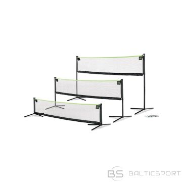 EXIT regulējams daudzfunkcionāls sporta tīkls Multi-Sport Court 3000 / 155 x 300 cm / melns