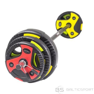 HMS SBP15 Body Pump stienis ar svaru diskiem 20kg