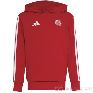 adidas FC Bayern Hoodie Kids KG2566 bērnu jakas, sarkans, 152 cm