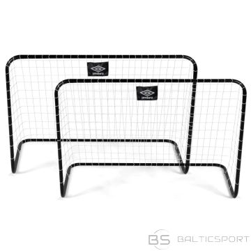 Umbro SET OF 2 FOOTBALL GOALS WITH NET 78x56x45CM