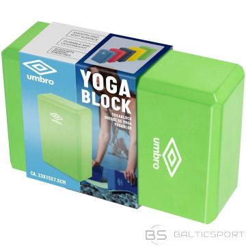 Umbro BLOKU VINGRINĀJUMU KUBA JOGA PILATES FITNESS GREEN