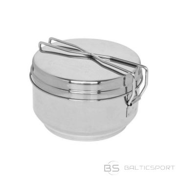 BS Helikon trīsdaļīga nerūsējošā tērauda ēdamtrauks (nav pieejams)