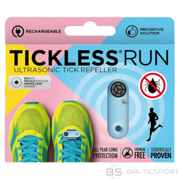 ULTRASONISKĀ AIZSARDZĪBA PRET ĒRCĒM- SPORTAM CILVĒKIEM - ZILS TICKLESS RUN