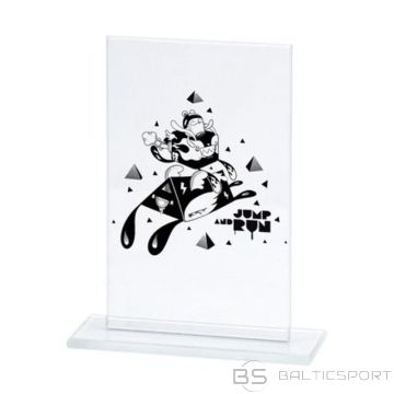 BS Gravēta stikla trofeja + krāsas pildījums (nav pieejams)