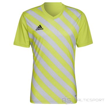 T-krekls Adidas Entrada 22 GFX JSY HF0118 / Zaļa / XL